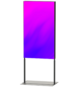 Панели повышенной яркости для витрин