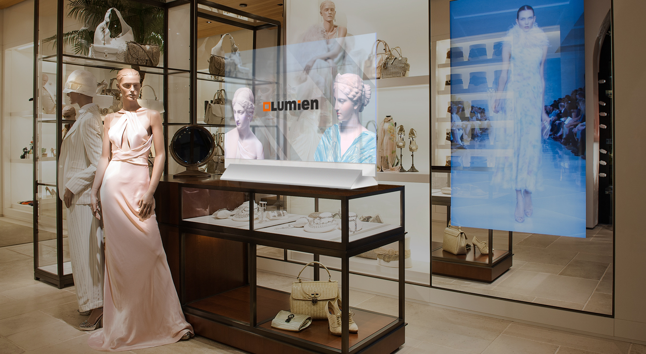 Прозрачные дисплеи LUMIEN серии Transparent